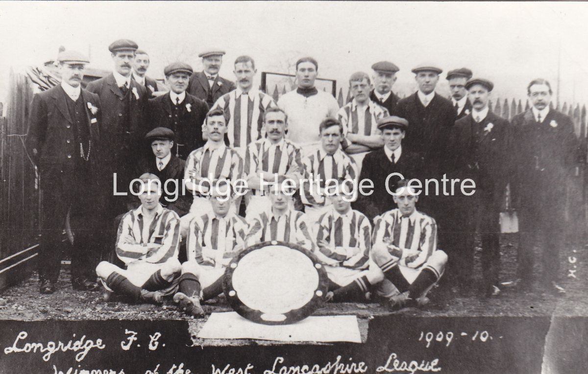 161A - Longridge Football Team - Winners 1909 - 1910 West Lancashire League - 1910